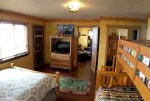 Pyramid Bunk and Queen Bedroom w Entertainment Center